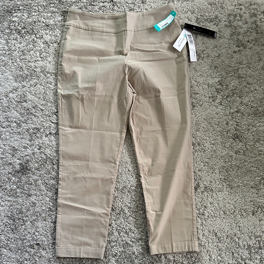 Women’s High Rise Cuffed Straight Trouser